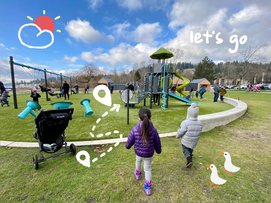 Juanita Beach Park playground