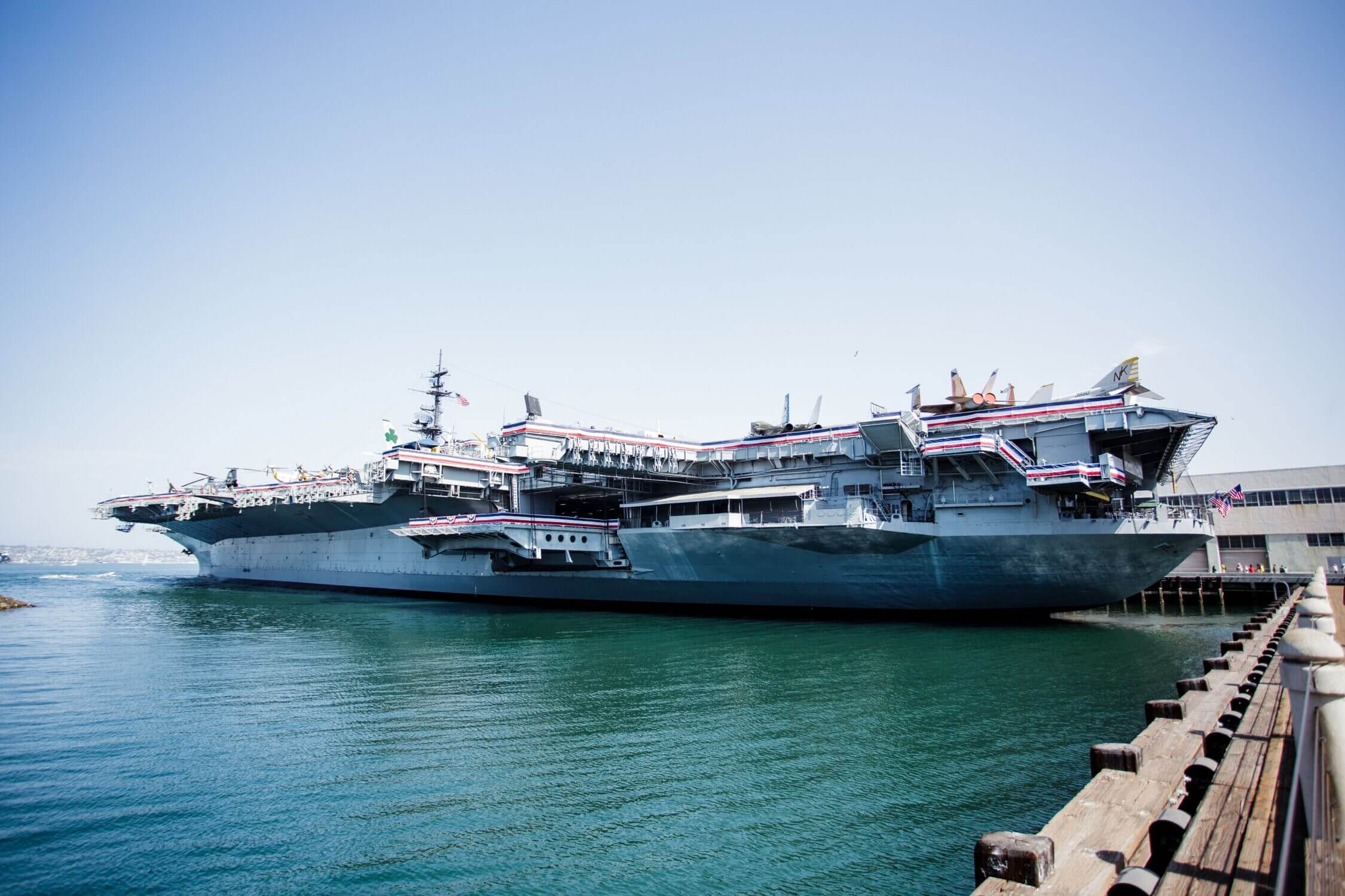 The USS Midway Museum, a historic aircraft carrier docked in downtown San Diego, offers an interactive experience for kids and history enthusiasts alike. Families can explore the massive ship, walk through restored aircraft, sit in cockpits, and even try flight simulators. This iconic museum provides a hands-on way to learn about naval aviation and U.S. military history while enjoying panoramic views of San Diego Bay. A must-visit attraction for families visiting downtown San Diego.