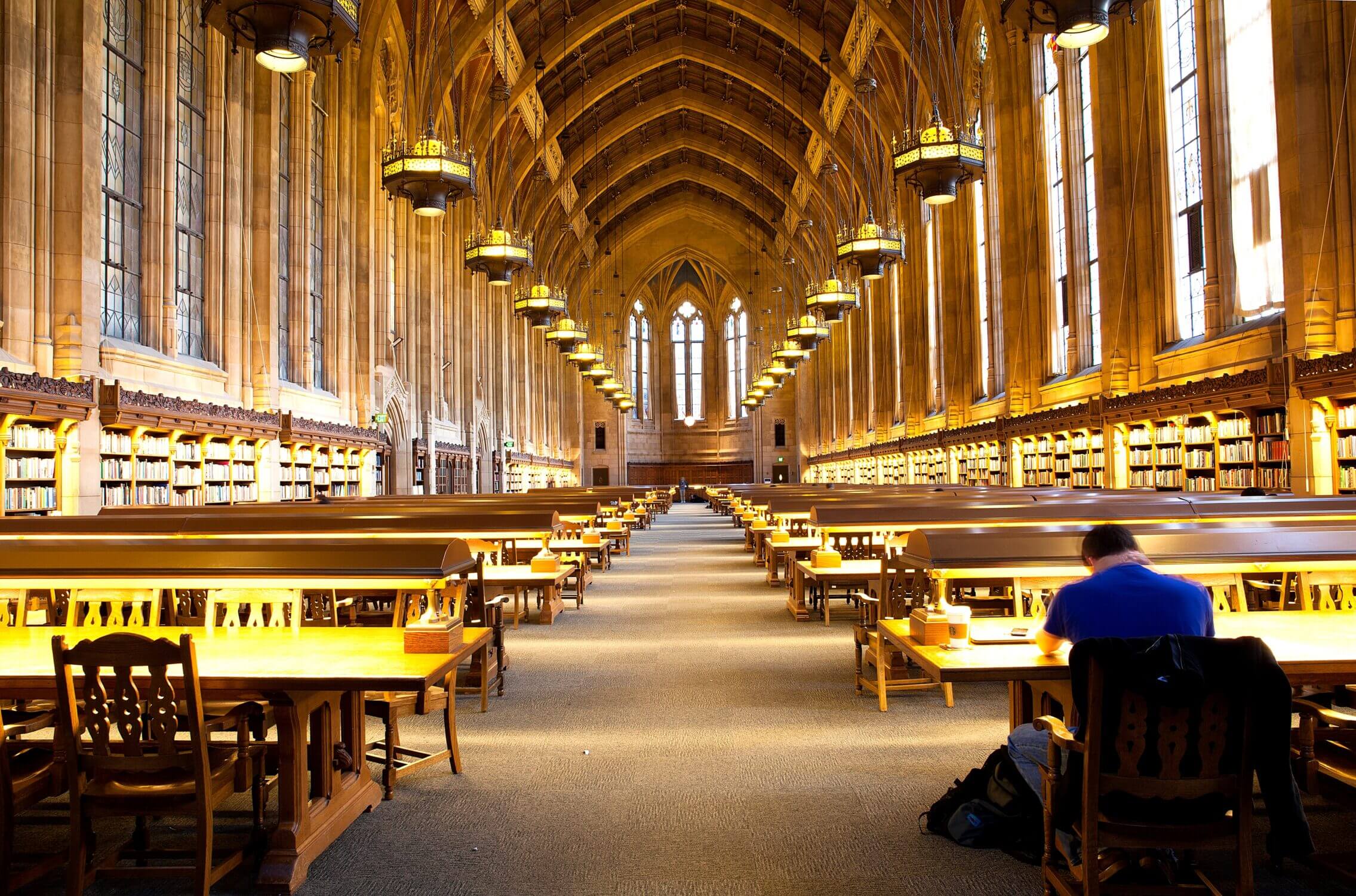 Suzzallo Library at the University of Washington, a must-visit for Harry Potter fans and architecture lovers. With its grand Gothic-style reading room, towering stained-glass windows, and intricate vaulted ceilings, this breathtaking library resembles the magical world of Hogwarts. A hidden gem in Seattle, it’s a perfect spot for visitors to explore, study, or admire the historic beauty of UW’s campus.